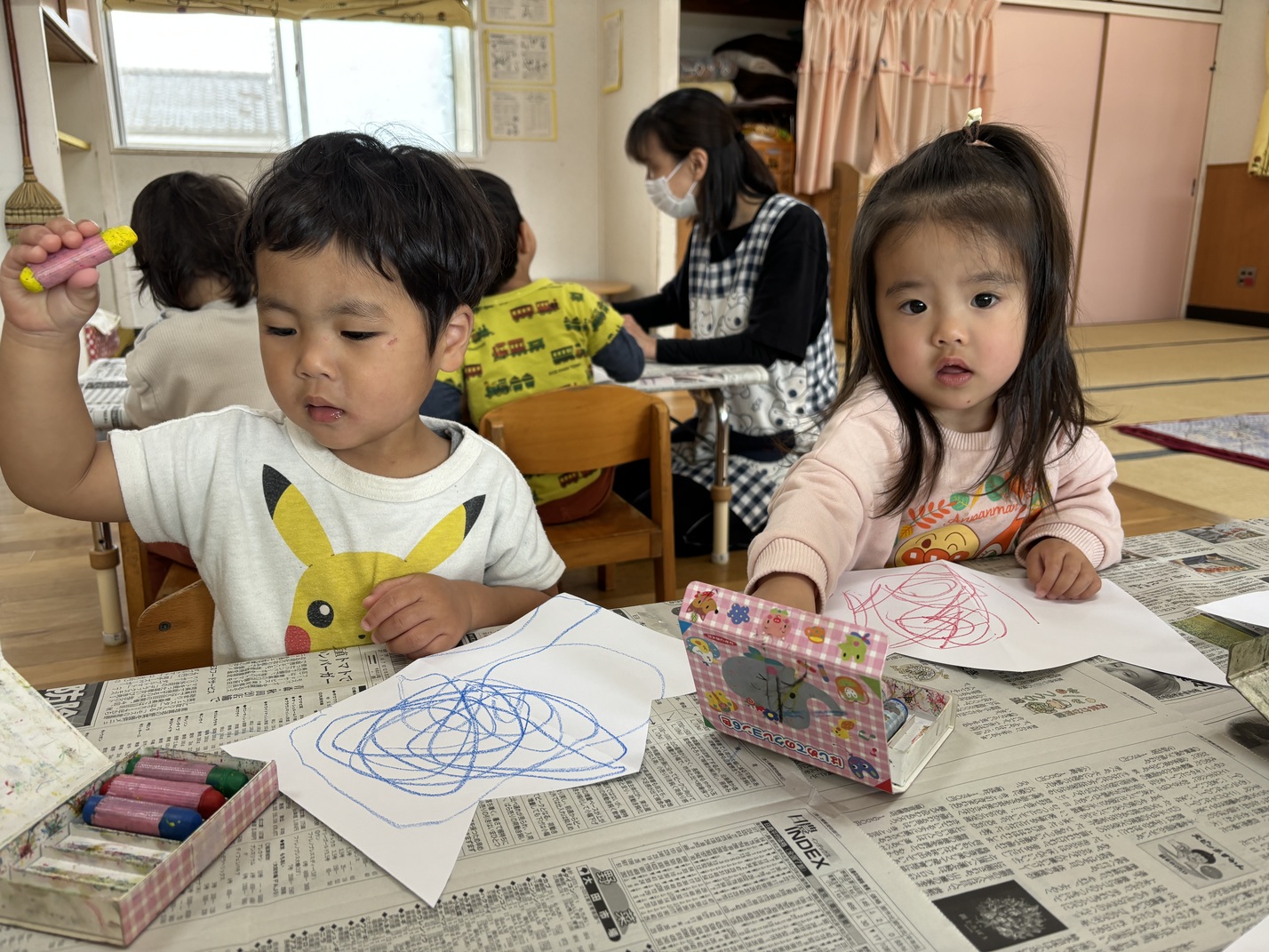 2024年4月 こいのぼり制作